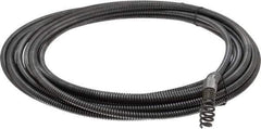 Ridgid - 5/16" x 25' Drain Cleaning Machine Cable - Inner Core Drophead, 3/4" to 1-1/2" Pipe, Use with Models K39, K40 & K50 - Eagle Tool & Supply