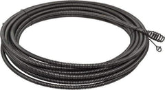 Ridgid - 5/16" x 35' Drain Cleaning Machine Cable - Inner Core Bulb Auger, 3/4" to 1-1/2" Pipe, Use with Models K39, K40 & K50 - Eagle Tool & Supply