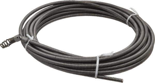 Ridgid - 5/16" x 35' Drain Cleaning Machine Cable - Inner Core Drophead, 3/4" to 1-1/2" Pipe, Use with Models K39, K40 & K50 - Eagle Tool & Supply