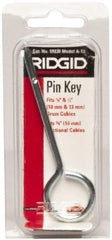 Ridgid - Drain Cleaning Machine Coupling Pin - For Use with Models K39, K50, K375 & K3800 - Eagle Tool & Supply