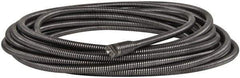 Ridgid - 3/8" x 35' Drain Cleaning Machine Cable - Male Coupling, 1-1/4" to 1-1/2" Pipe, Use with Models K39, K40 & K50 - Eagle Tool & Supply
