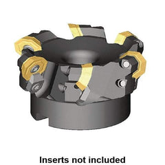 Kennametal - 110.95mm Cut Diam, 32mm Arbor Hole, 5mm Max Depth of Cut, 45° Indexable Chamfer & Angle Face Mill - 8 Inserts, OF.T 07L6... Insert, Right Hand Cut, 8 Flutes, Series KSOM - Eagle Tool & Supply