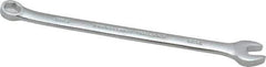 Proto - 7mm 6 Point Combination Wrench - 15° Head Angle, 5-5/32" OAL, Steel, Satin Finish - Eagle Tool & Supply