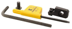 Kennametal - Series Romicron, Right Hand Cut, 103.5mm Min Bore Diam, Boring Cartridge - 11.7mm Back of Bar to Cutting Edge, CP... Insert, 30.7mm OAL, 0° Lead Angle - Eagle Tool & Supply