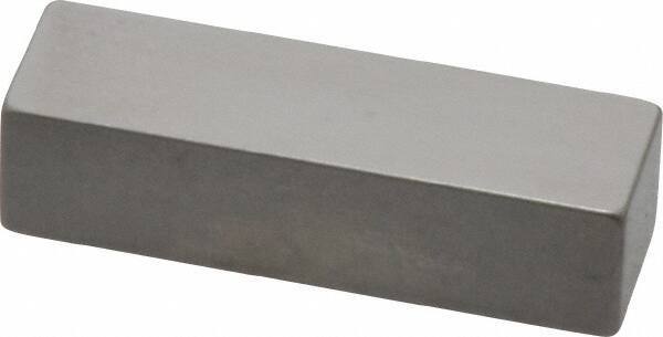 Mitutoyo - 0.3" Rectangular Steel Gage Block - Accuracy Grade 0, Includes Certificate of Inspection - Eagle Tool & Supply