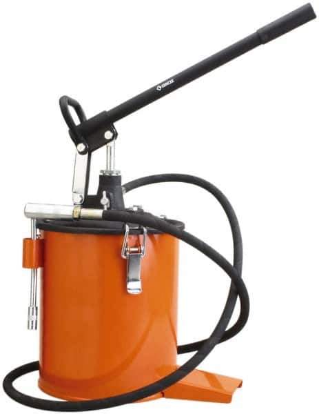 PRO-LUBE - Grease Lubrication Aluminum & Steel Lever Hand Pump - For 22 Lb Container - Eagle Tool & Supply