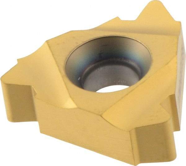 Seco - 27NR Internal Right Hand 4 API V 0.038R Laydown Threading Insert - Grade CP300, TiAlN/TiN Coated Carbide - Eagle Tool & Supply