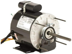 US Motors - 1/4 hp, TEAO Enclosure, Auto Thermal Protection, 1,075 RPM, 115 Volt, 60 Hz, Industrial Electric AC/DC Motor - Size 48 Frame, Hub/Stud Mount, 1 Speed, Ball Bearings, 3.6 Full Load Amps, B Class Insulation, CCW Lead End Rev - Eagle Tool & Supply