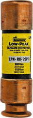 Cooper Bussmann - 125 VDC, 250 VAC, 2 Amp, Time Delay General Purpose Fuse - Fuse Holder Mount, 50.8mm OAL, 100 at DC, 300 at AC (RMS) kA Rating, 9/16" Diam - Eagle Tool & Supply