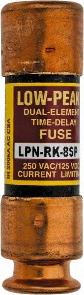 Cooper Bussmann - 125 VDC, 250 VAC, 4.5 Amp, Time Delay General Purpose Fuse - Fuse Holder Mount, 50.8mm OAL, 100 at DC, 300 at AC (RMS) kA Rating, 9/16" Diam - Eagle Tool & Supply