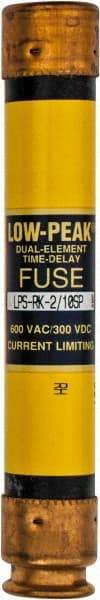 Cooper Bussmann - 300 VDC, 600 VAC, 0.2 Amp, Time Delay General Purpose Fuse - Fuse Holder Mount, 127mm OAL, 100 at DC, 300 at AC (RMS) kA Rating, 13/16" Diam - Eagle Tool & Supply