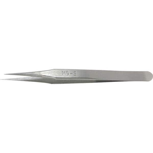 Erem - Tweezers Type: Fine Point Pattern: Staight - Eagle Tool & Supply