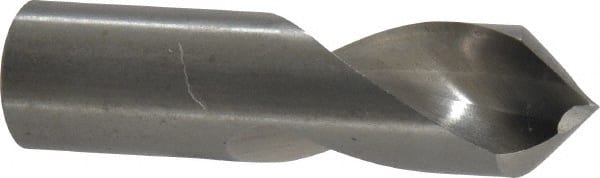 Interstate - 1/2" Body Diam, 90°, 2" OAL, High Speed Steel Spotting Drill - Eagle Tool & Supply