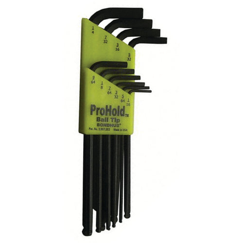 10PC TIP BALL END L-WRENCH SET - Eagle Tool & Supply