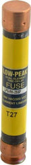 Cooper Bussmann - 300 VDC, 600 VAC, 25 Amp, Time Delay General Purpose Fuse - Bolt-on Mount, 127mm OAL, 100 at DC, 300 at AC (RMS) kA Rating, 13/16" Diam - Eagle Tool & Supply