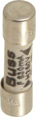 Cooper Bussmann - 250 VAC, 32 VDC, 0.63 Amp, Fast-Acting Miniature Ceramic Fuse - 20mm OAL, 5mm Diam - Eagle Tool & Supply