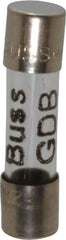 Cooper Bussmann - 250 VAC, 32 VDC, 0.2 Amp, Fast-Acting Miniature Glass Fuse - 20mm OAL, 5mm Diam - Eagle Tool & Supply