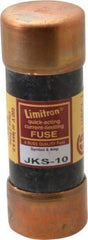 Cooper Bussmann - 600 VAC, 10 Amp, Fast-Acting General Purpose Fuse - Fuse Holder Mount, 2-1/4" OAL, 200 (RMS) kA Rating, 13/16" Diam - Eagle Tool & Supply