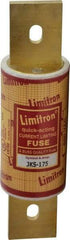 Cooper Bussmann - 600 VAC, 175 Amp, Fast-Acting General Purpose Fuse - Bolt-on Mount, 5-3/4" OAL, 200 (RMS) kA Rating, 1-5/8" Diam - Eagle Tool & Supply