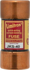 Cooper Bussmann - 600 VAC, 40 Amp, Fast-Acting General Purpose Fuse - Fuse Holder Mount, 2-3/8" OAL, 200 (RMS) kA Rating, 1-1/16" Diam - Eagle Tool & Supply