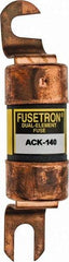 Cooper Bussmann - 140 Amp Time Delay Fast-Acting Forklift & Truck Fuse - 72VAC, 72VDC, 4.72" Long x 1" Wide, Littelfuse CCK140, Bussman ACK-140, Ferraz Shawmut ACK140 - Eagle Tool & Supply