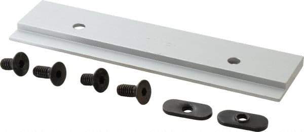80/20 Inc. - 1-1/2" Wide, 6" High, Open Shelving Aluminum Container Hanger with Hardware - Aluminum, Use with 10 & 15 80/20 Inc. Series Compatible - Eagle Tool & Supply