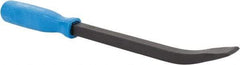 Value Collection - 12" OAL Screwdriver Pry Bar - 3/4" Wide, High Carbon Steel #65 - Eagle Tool & Supply