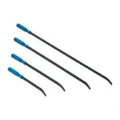 Value Collection - 4 Piece Pry Bar Set - Includes 12, 17, 25 & 31" Lengths - Eagle Tool & Supply