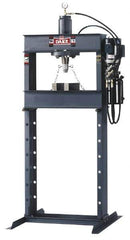 Dake - 25 Ton Hydraulic Shop Press - 10 Inch Stroke, 1 HP, Single Phase - Eagle Tool & Supply