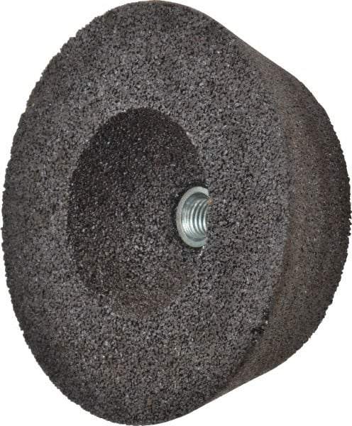 Norton - 6" Diam, 2" Overall Thickness, 16 Grit, Type 11 Tool & Cutter Grinding Wheel - Very Coarse Grade, Silicon Carbide, P Hardness, 6,000 RPM - Eagle Tool & Supply