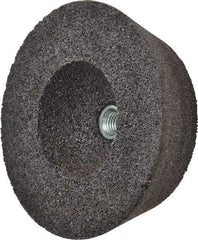 Norton - 6" Diam, 2" Overall Thickness, 16 Grit, Type 11 Tool & Cutter Grinding Wheel - Very Coarse Grade, Silicon Carbide, P Hardness, 6,000 RPM - Eagle Tool & Supply