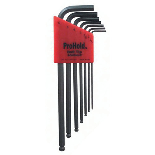 7PC TIP BALL END L-WRENCH SET - Eagle Tool & Supply