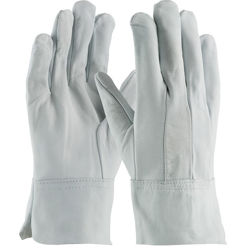 ‎75-4904/XL Welders / Foundry Gloves - Mig Tig - Top Grain Goatskin - 2 Inch Leather Cuff - Clute Pattern - Exact Industrial Supply