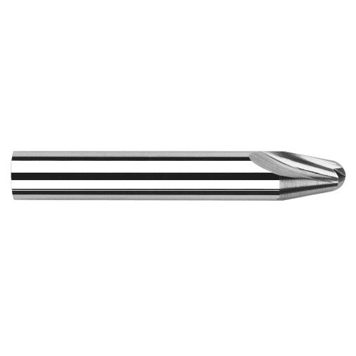 Runner Cutters - 0.0780″ (5/64) Radius × 0.3380″ Length of Cut × 10° per side Carbide Runner Cutter, 2 Flutes