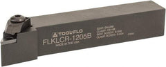 Tool-Flo - FLP..., FLKL External Right Hand Indexable Profiling Toolholder - 3/4" Shank Height x 3/4" Shank Width, 4-1/2" Long - Eagle Tool & Supply