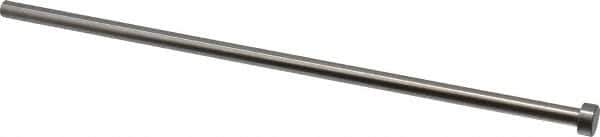 Gibraltar - 15/64" Pin Diam, 13/32" Head Diam x 3/16" Head Height, 8" OAL, Straight Ejector Pin - Steel, 7-13/16" Pin Length - Eagle Tool & Supply
