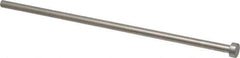 Gibraltar - 1/4" Pin Diam, 7/16" Head Diam x 3/16" Head Height, 8" OAL, Straight Ejector Pin - Steel, 7-13/16" Pin Length - Eagle Tool & Supply