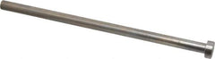 Gibraltar - 3/8" Pin Diam, 5/8" Head Diam x 1/4" Head Height, 8" OAL, Straight Ejector Pin - Steel, 7-3/4" Pin Length - Eagle Tool & Supply