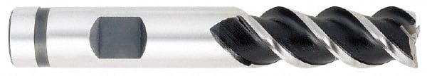 OSG - 7/8", 1-7/8" LOC, 7/8" Shank Diam, 4-1/8" OAL, 4 Flute, Powdered Metal Square End Mill - Eagle Tool & Supply
