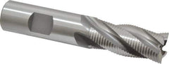 OSG - 3/4" Diam, Fine Pitch, 1-5/8" LOC, 4 Flute Cobalt Roughing Square End Mill - Uncoated, 3-7/8" OAL, 3/4" Shank Diam, Single End, 30° Helix - Eagle Tool & Supply