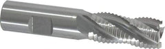 OSG - 3/4" Diam, Coarse Pitch, 1-5/8" LOC, 4 Flute Cobalt Roughing Square End Mill - Uncoated, 3-7/8" OAL, 3/4" Shank Diam, Single End, 30° Helix - Eagle Tool & Supply