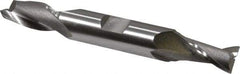 OSG - 7/16", 13/16" LOC, 1/2" Shank Diam, 3-3/4" OAL, 2 Flute, Cobalt Square End Mill - Double End, Uncoated, Spiral Flute, 30° Helix, Centercutting, Right Hand Cut, Right Hand Flute, Series 522 - Eagle Tool & Supply