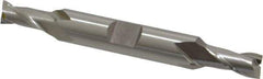 OSG - 7mm, 9/16" LOC, 3/8" Shank Diam, 3-1/8" OAL, 2 Flute, Cobalt Square End Mill - Double End, Uncoated, Spiral Flute, 30° Helix, Centercutting, Right Hand Cut, Right Hand Flute, Series 582 - Eagle Tool & Supply
