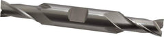 OSG - 10mm, 13/16" LOC, 1/2" Shank Diam, 3-3/4" OAL, 2 Flute, Cobalt Square End Mill - Double End, Uncoated, Spiral Flute, 30° Helix, Centercutting, Right Hand Cut, Right Hand Flute, Series 582 - Eagle Tool & Supply