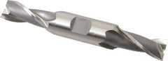 OSG - 16mm, 1-5/16" LOC, 3/4" Shank Diam, 5" OAL, 2 Flute, Cobalt Square End Mill - Double End, Uncoated, Spiral Flute, 30° Helix, Centercutting, Right Hand Cut, Right Hand Flute, Series 582 - Eagle Tool & Supply
