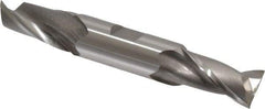 OSG - 18mm, 1-5/16" LOC, 3/4" Shank Diam, 5" OAL, 2 Flute, Cobalt Square End Mill - Double End, Uncoated, Spiral Flute, 30° Helix, Centercutting, Right Hand Cut, Right Hand Flute, Series 582 - Eagle Tool & Supply