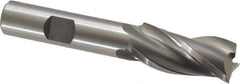 OSG - 5/8", 1-3/8" LOC, 1/2" Shank Diam, 3-3/8" OAL, 3 Flute, Cobalt Square End Mill - Single End, Uncoated, Spiral Flute, 30° Helix, Centercutting, Right Hand Cut, Right Hand Flute, Series 531 - Eagle Tool & Supply