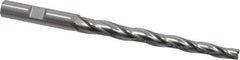 OSG - 1° Taper Angle per Side, 1/4" Small End Diam, 3-1/4" LOC, Cobalt 3 Flute Tapered Square End Mill - 5" OAL, 3/8" Shank Diam, Spiral Flute, 25° Helix - Eagle Tool & Supply