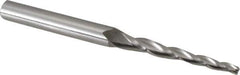 OSG - 2° Taper Angle per Side, 5/64" Small End Diam, 1" LOC, Cobalt 3 Flute Tapered Square End Mill - 2-1/4" OAL, 3/16" Shank Diam, Spiral Flute, 25° Helix - Eagle Tool & Supply
