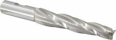 OSG - 2° Taper Angle per Side, 5/8" Small End Diam, 4-1/4" LOC, Cobalt 3 Flute Tapered Square End Mill - 6-1/2" OAL, 3/4" Shank Diam, Spiral Flute, 25° Helix - Eagle Tool & Supply